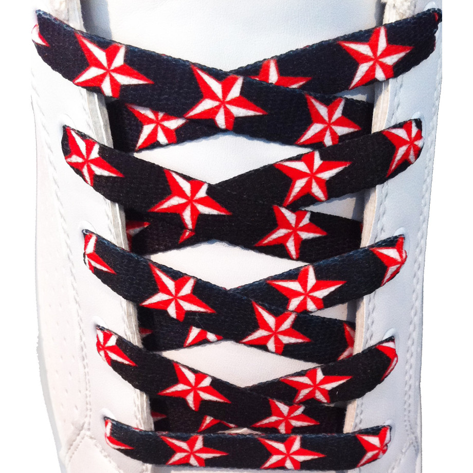 Star shoelaces on sale